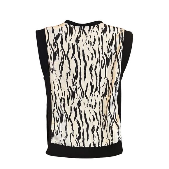 Drew Raquel Top in Ivory & Black NWT Size XS - Picture 3 of 6
